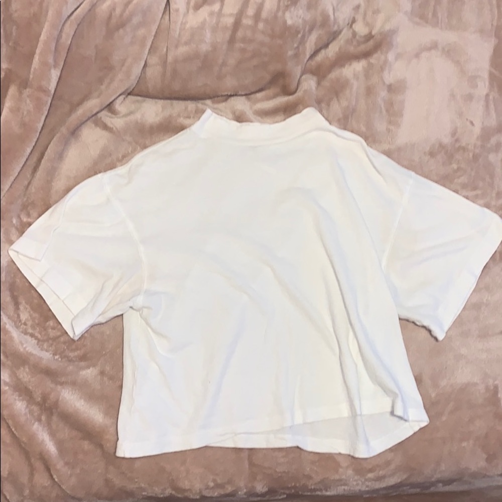 Free People Short Sleeve Turtleneck